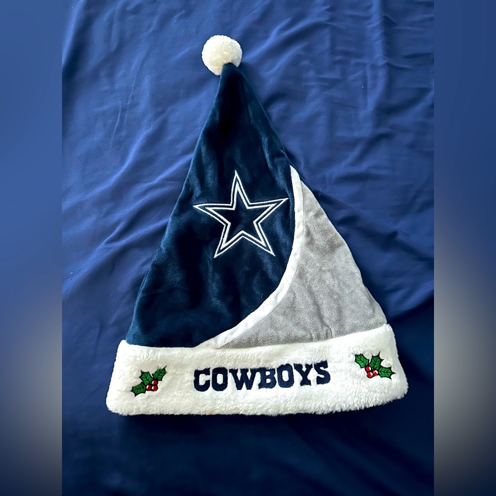 Dallas Cowboys Santa Hat